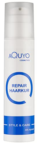 Repair Haarkur für trockene Haare mit Jojobaöl, Haarmaske für strapaziertes und geschädigtes Haar, Haarpflege zum Wiederaufbau des Haares, silikonfrei & tierversuchsfrei (200ml)