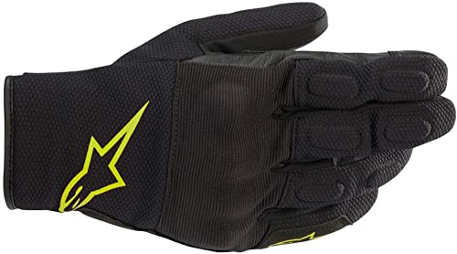 Alpinestars Motorradhandschuhe S Max Drystar Gloves Black Yellow Fluo, Black/Yellow/Fluo, M