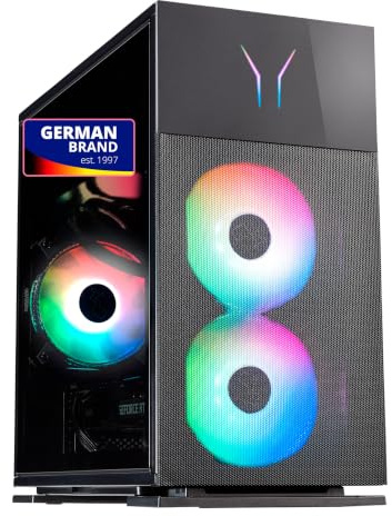 ERAZER Engineer X30 Gaming PC - Ultra 7 265, GeForce RTX 5070 12 GB GDDR7 | 32 GB DDR5 RAM, 2 TB PCIe SSD, 3x RGB Gehäuselüfter, 750 Watt Netzteil, Windows 11 Home