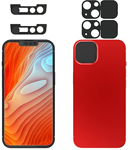 Privacy Cover Compatible for iPhone13 /iPhone 13 Mini with iPhone 13 Front Camera Cover,Protect Privacy and Security But Not Affect Facial Recognitionty But Not Affect Facial Recognition(2Pack)