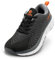 FitVille Scarpe Running Uomo Pianta Larga Sneaker Leggere Scarpe da Ginnastica da Corsa Traspiranti Jogging Scarpe Passeggio Larghe Nero 42.5 EU Larga
