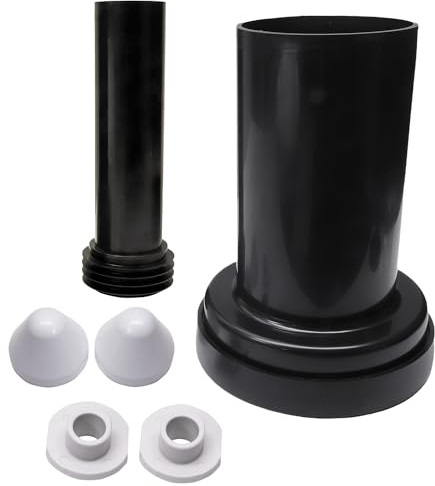 Wall Hung Toilet Connection Assembly Parts Compatible with TOTO THU334#01,Hidden Tank Drain Pipe Set Fits for WT151M/WT152M In-Wall Tank Systems-Includes Drain and Flush Pipes, Nuts