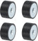 QUARKZMAN 4 Stück 30 x 15mm M8 Gummidämpfer, Multi-Typ-Gummipuffer,Schwingungsdämpfer für Motorraum und Luftkompressoren