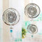 Home Outdoor Windspiel Edelstahl 3D Metall Windspiele Angenehmer Klang und rotierendes Design (Sonne)