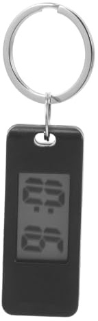 WRITWAA SchlüSselanhäNger Digitaluhr FüR SchüLer, Mute Keychain Watch, Kompakt Und Leicht, FüR Senioren Und Kinder