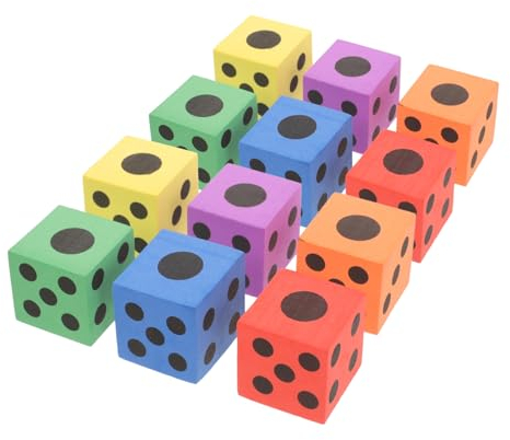 Abaodam 36 STK farbige Würfel riesige Würfel Lernspielzeug für Kinder Würfel Spielzeug Spiel Würfel kinderzimmer Spielzeug kinderspielzeug Educational Toys spielwürfel Würfeln große Würfel