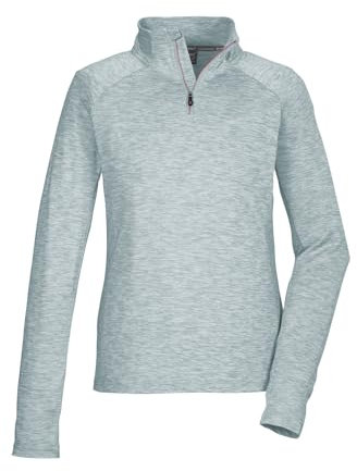 killtec Damen Fleeceshirt KSW 320 WMN LS, Farbe:hell eisblau, Größe:44