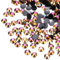 sourcing map 6000 Pcs Golden Rose Resin Flatback Rhinestone SS16 4mm Resin Non Hotfix Rhinestones for Crafts DIY Design, Tumblers, Clothes, Makeup, Nail Art