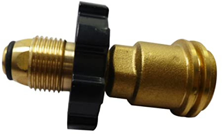 CAXUSD Bbq Tank Refill Adapter Metal Gas Bottle Connector with Regulator for Camping