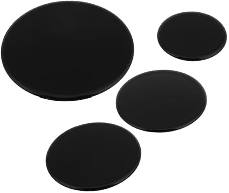 POPETPOP 4pcs Gas Stove Flame Cover Replacement for Camper Stove Fit for Gas Hob Cooktop