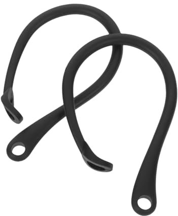 HOMSFOU 2pcs Ear Hooks for Earphone Hooks Compatible Sports Running Ear Bud Covers for Earphones