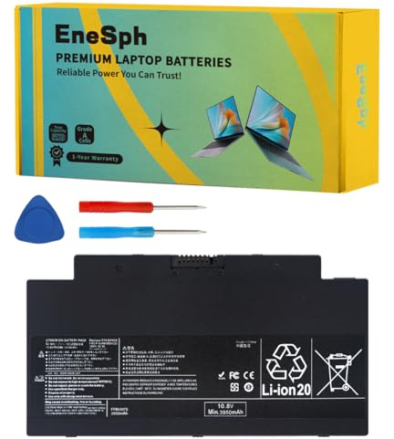 EneSph FPCBP424 FPB0307S Laptop-Akku für Fujitsu LifeBook A3510 AH556 A556 A556/G AH77 AH77/S AH77/M U536 Series FMVNBP233 3INP6/60/80 CP641484-01 CP693003-03 CP64148401 FMVA77MB