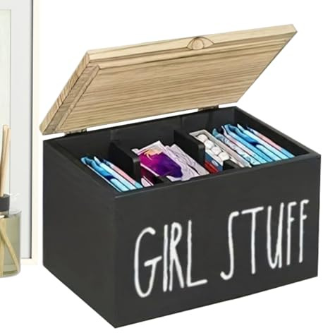 Tampon-Aufbewahrungsbox Für Badezimmer Aufbewahrungsbox Mit Unterteilungen