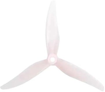HFFOZMD Für 2 Paare für GEMFAN 5131 Fury 3-Blatt-PC-Requisiten – 5,1 x 3, Zoll, für 2306/2207 FPV Freestyle-Drohnen(Pink)