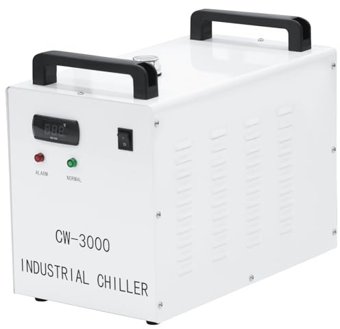 CW 3000 Industrieller Wasserkühler, Industrielles Wasserkühler Kühlsystem, Industrial Water Chiller für CO₂ Laser, CNC Spindeln, 3D Drucker und LED UV