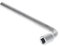 GEDORE Clé à pipe, 8 mm, Carré, 150 mm de long, Outil pour écrous et vis, Voiture, 25 V 8, Acier chromé
