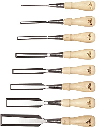 STANLEY Chisel Set, Woodworking, 8 Piece (16-793)