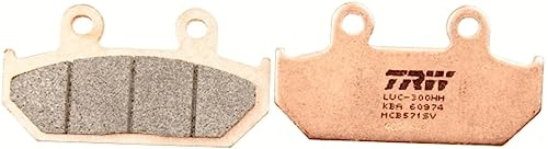 TRW MCB571SV Brake Pad Set Disc Brake Sinter Street Compatible for Honda CBR (601CC -) - Front Axle and Other Vehicles