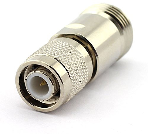 dgzzi 2er Pack TNC Stecker auf N Buchse RF Koaxial Adapter TNC auf N Koax Jack Stecker