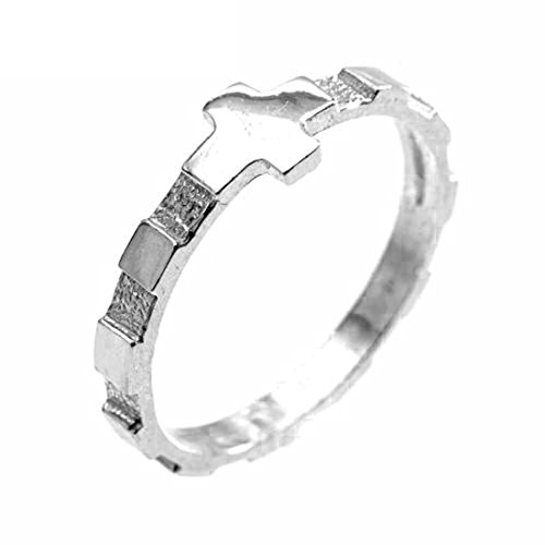 Sebaoth Ring, Rosenkranz, Sterling-Silber 925 - Einheitsgröße