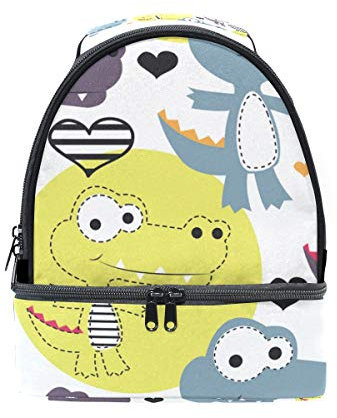 Lonchera para bebé de cocodrilo con aislamiento térmico