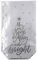 10 Stück Folien-Geschenkbeutel ~ May Your Days..~ Weihnachten transparent 14,5x23,5cm ~ für Kekse, Pralinen
