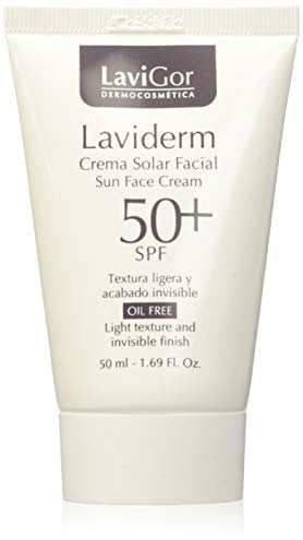 Lavigor Laviderm, Filtro solar facial (SPF 50+) - 50 ml.