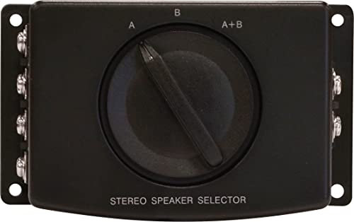 E-Audio 2 Way Stereo Speaker Switch