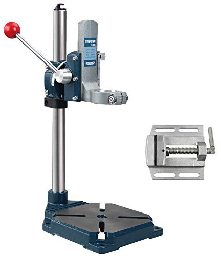 Bohrständer Verstellbarer Bohrmaschinenständer Mit Flachzange Tischbohrmaschine Ständer Standbohrmaschine Universal Bohrmaschinen Für Handbohrmaschine DIY Werkzeugpresse
