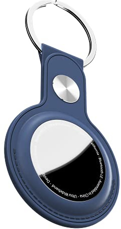 Keybudz AirTag Leather Keyring