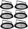 treoir 200W UFO LED Industrielampe,20000LM Led Hallenbeleuchtung,IP65 LED Hallenstrahler 6500K Industriebeleuchtung High Bay Licht für Garage,Werkstätten,Fabrik,Hallen(Kaltes Weiß-6pcs,200W)