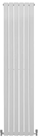 Radiador Panel Plano Lujoso 1800x420mm 180x42cm Blanco Brillante Calefacción Calefactor Vertical Horizontal Montaje Pared Cocina Salón Baño Cepillo Limpieza Kit Reparación GRATIS Garantía 15 Años