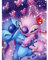 DPHERO Stich Diamant Painting Bilder für Erwachsene Kinder,5D Cartoon Diamond Painting Set,DIY Strass Bilder Anime Tiere Diamant Kunst Kits,Runde Steine Diamant Painting für Zuhause Dekor 30x40 cm