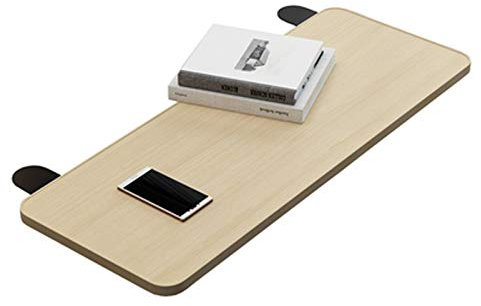 Prolunga da Tavolo in Legno massello Supporto per mensola Ergonomia Morsetto per Vassoio per Tastiera Poggiapolsi Pieghevole per prolunga da scrivania, 3 Dimensioni