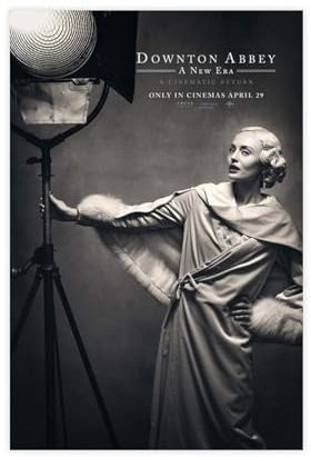 SPERKY Downton Abbey – New Age – Filmposter auf Leinwand, Poster, Wandkunst, Dekor, Bild, Gemälde für Wohnzimmer, Schlafzimmer, Dekoration, ungerahmt, 60 x 90 cm