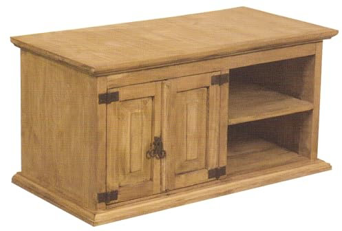 1a Direktimport Fernsehschrank TV Kommode - original Mexico Möbel - Landhausstil - Pinie Massivholz