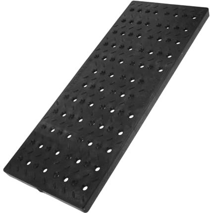 WOONEKY Tapa De Alcantarilla Rejilla De Drenaje Para Zanja Exterior De Plástico Cubierta De Zanja De Drenaje Para Uso Jardines y Áreas Públicas