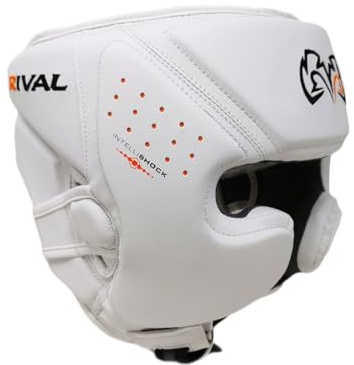 RIVAL Boxing RHG10 Intelli-Shock Kopfbedeckung, Größe M, Weiß