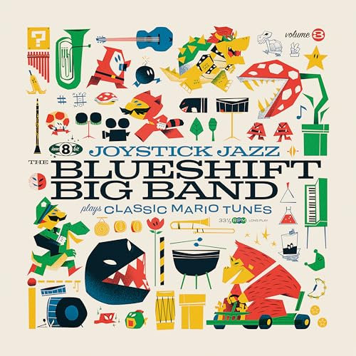 Joystick Jazz: The Blueshift Big Band Plays Classic Mario Tunes (Vol. 3)