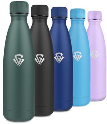 Borraccia Termica 750ml, Borraccia Acciaio Inox Doppia Parete Isolata, Bottiglia Acqua Senza BPA, Borraccia Antigoccia e Riutilizzabile per Scuola, Lavoro, Escursioni, Sport, Campeggio, Viaggi, Yoga