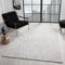 VIMODA Teppich Wohnzimmer Teppich Schlafzimmer 3D Effekt modern Weich kurzflor Wellenmuster Qualitativ, Farbe:Taupe, Maße:160x230 cm