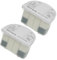 Spares2go Anti-Calc Cartridge Filter for Beko SGA7124B SGA7126P SGX126M Steam Generator Iron (Pack of 2)