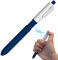 Ssguopte Mini -Wasserpistole, 6, 5 Zoll kreativer Kunststoff Retractable Stifte, Streichspielzeug für Kinder, Erwachsene, Blau