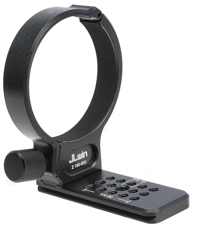 FOTGA Arca Swiss Lens Tripod Mount Collar Ring for Nikon Nikkor Z 180-600mm f/5.6-6.3 VR 1/4-20 3/8-16 Holes
