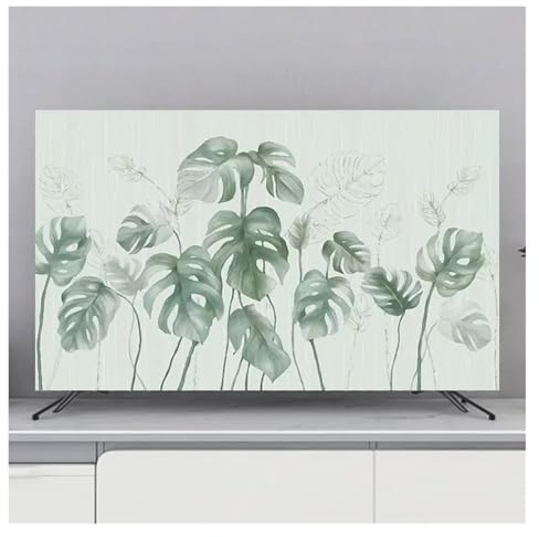 UJEDFHV Funda Para Tv Exterior Wind TV Cover Interior Decoration Dustproof Suitable For 24 32 43 50 55 60 65 70 75 Hanging/desktop/curved Universal(Style 4,For 40-43 inch TV)