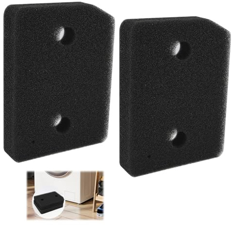 2 PCS Filtre Seche Linge Pour Miele T1 Série – Filtre De Base Original (N°De Pièce 9164761), 207x157x30mm Filtre Mousse À Double Couche, Adapté À Sèche-Linge Pompe À Chaleur & Sèche-Linge