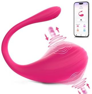 Cacuola KI-Sync Liebeskugeln Vibrator mit Doppelseitiges Flattern für Frau