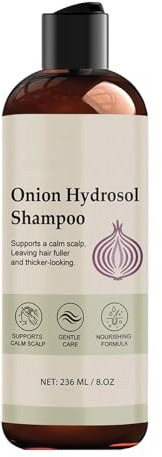 Nährendes Shampoo - 236 ml Zwiebel-Haarwäsche Zur Kopfhautreinigung,Sanfte Kopfhautpflege & Glättende Wäsche,Für Frauen, Männer, Salon, Unterwegs & Geschäftsreisen