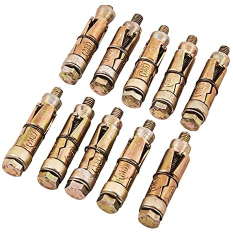 Am-Tech 10 Stück 6 x 50 mm Expansion Bolts, S5910