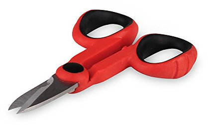 DIGITUS Ciseaux pour fibre optique - Pour couper le Kevlar dans le câble à fibre optique - Câbles de pose - Fiber Optic Cable